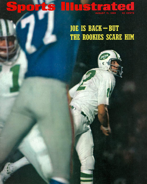 Joe Namath cover, August 11, 1969