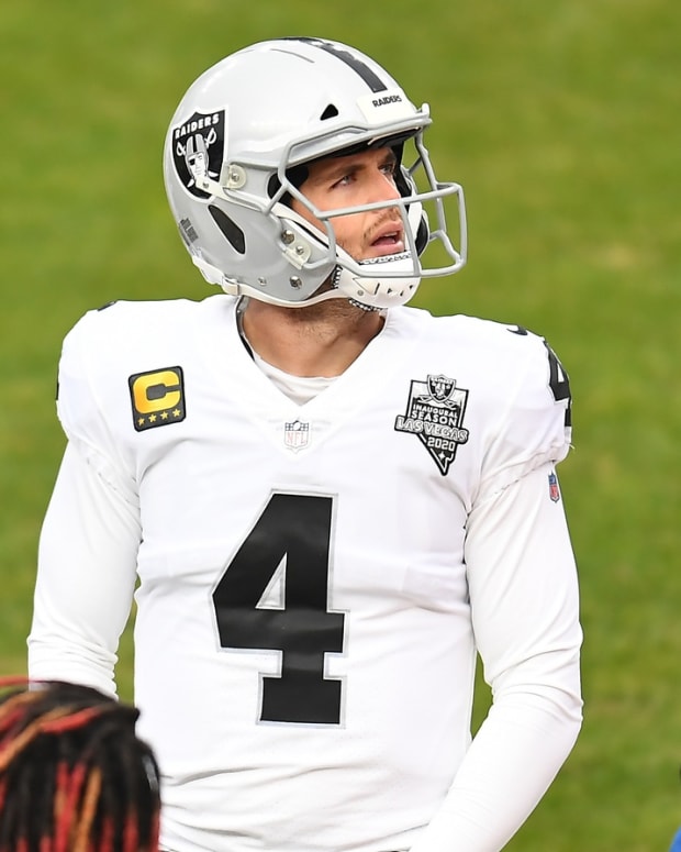 derek carr captain jersey