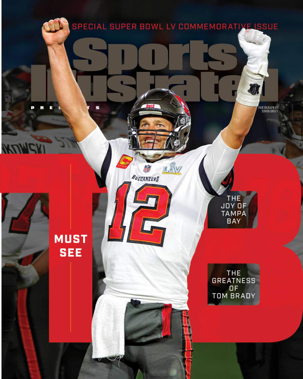 Sports Illustrated cover Tom Brady Bucs Super Bowl LV champions