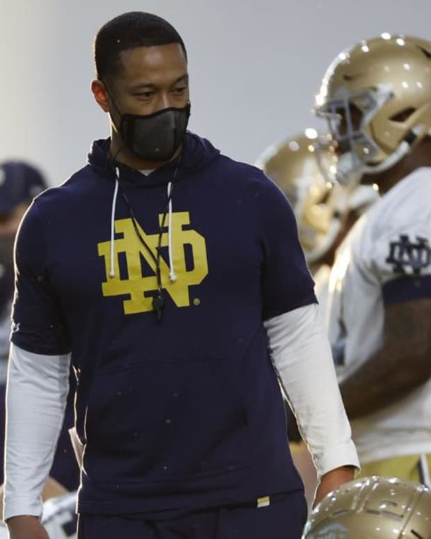 Talking Marcus Freeman, Houston Griffith, Notre Dame Tight Ends, Ohio State vs. Alabama - Sports 