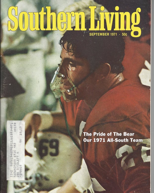 Johnny Musso, Southern Living cover, September 1971
