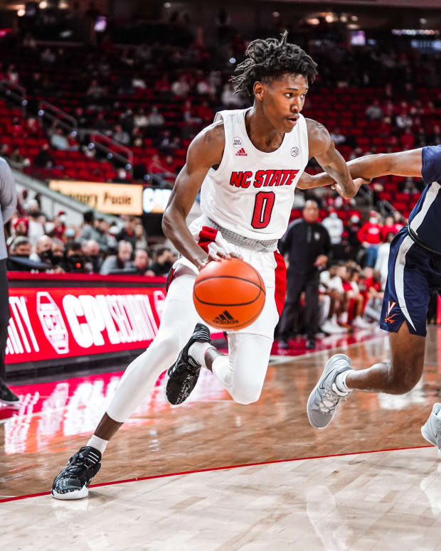 Terquavion Smith NC State Wolfpack men's basketball
