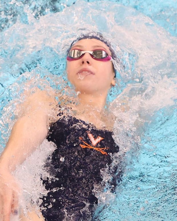 Gretchen Walsh Virginia Cavaliers women's swimming & diving