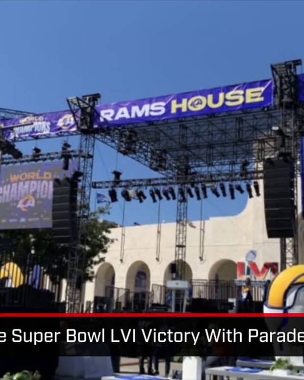 021622-Los Angeles Rams Celebrate Super Bowl LVI Victory With Parade 