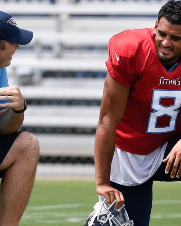Marcus Mariota Reveals New Number For Atlanta Falcons ...
