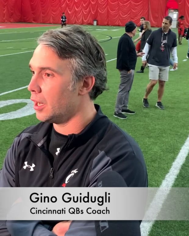 Gino Guidugli Spring Game Press Conference