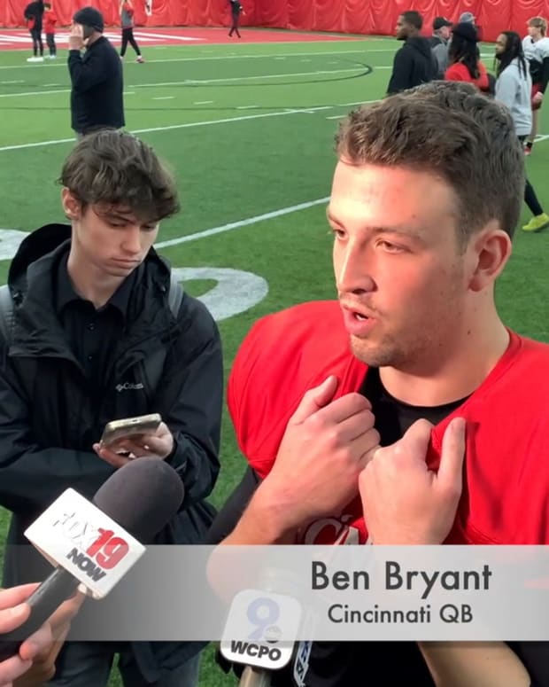 Ben Bryant:Evan Prater Spring Game Press Conference