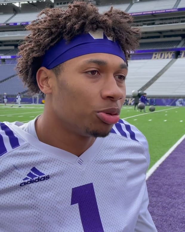 Jordan Perryman explains what brought him to the UW.
