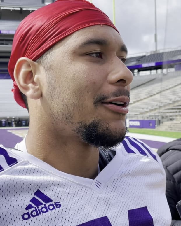 Demario King talks about how he ended up at the UW.
