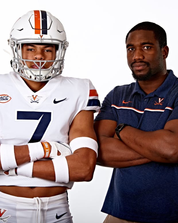 Caleb Woodson and Curome Cox, Virginia Cavaliers football