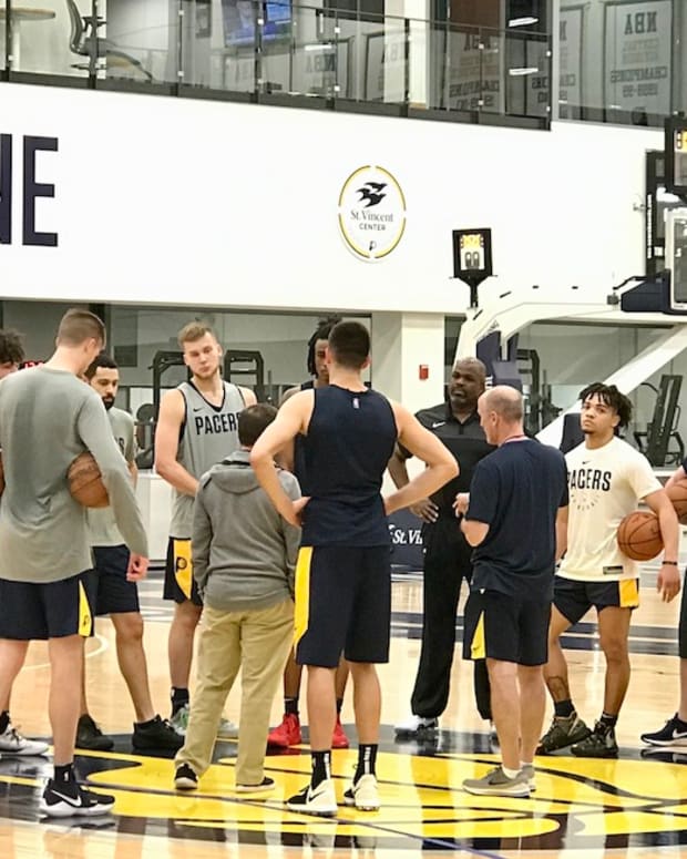 Pacers pre-draft workout photo