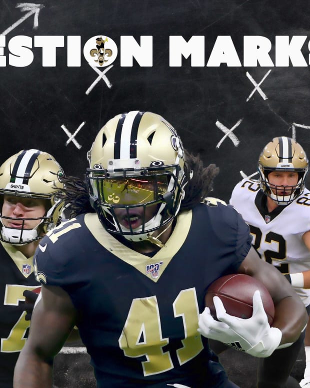 Saints Have Question Marks on Offense