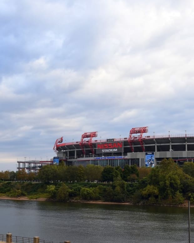 General view of Nissan Stadium before the Tennessee Titans game against the Houston Texans.