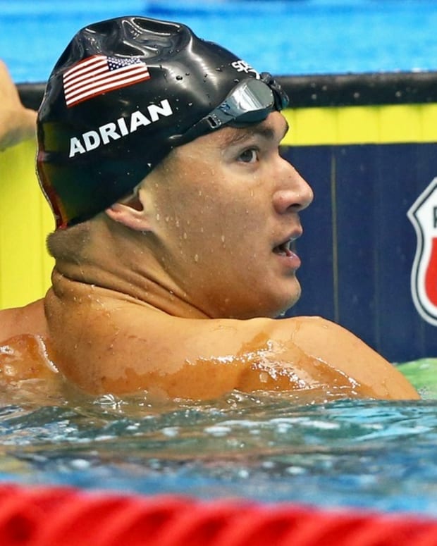 Three-time Olympic swimmer Nathan Adrian