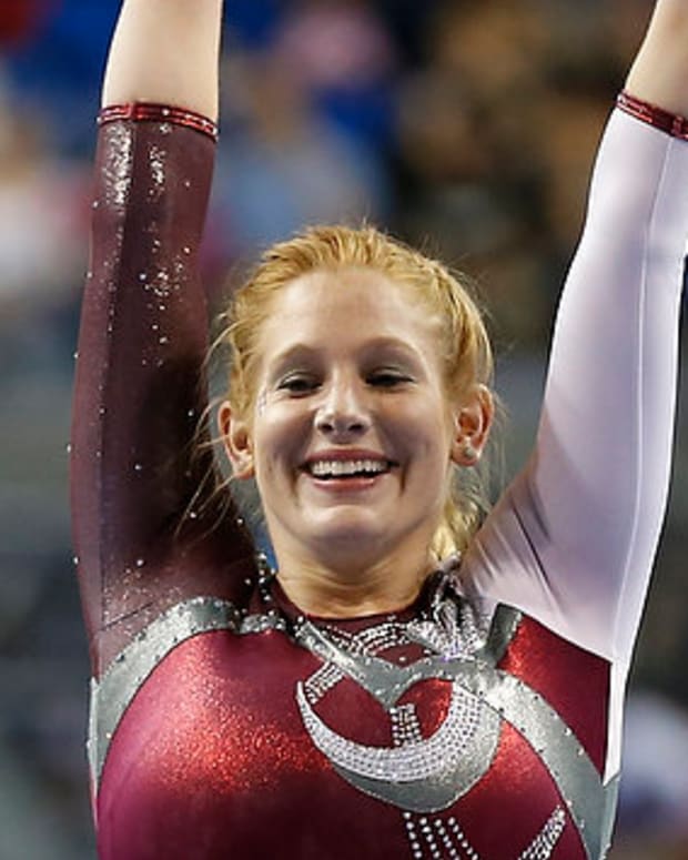Alabama gymnast Ashley Priess