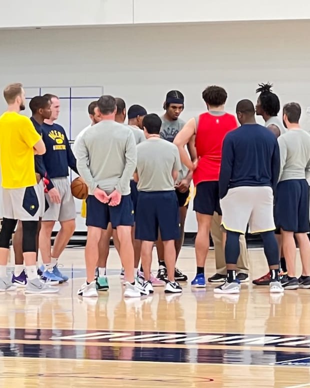 Pacers second workout