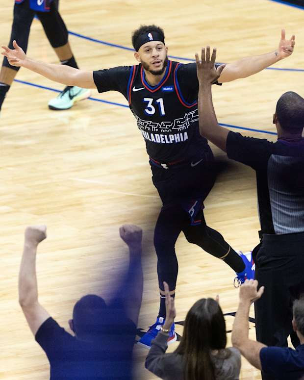 Triple H Shawn Michaels Approve Sixers Joel Embiid S Dx Inspired Celebration Sports Illustrated Philadelphia 76ers News Analysis And More