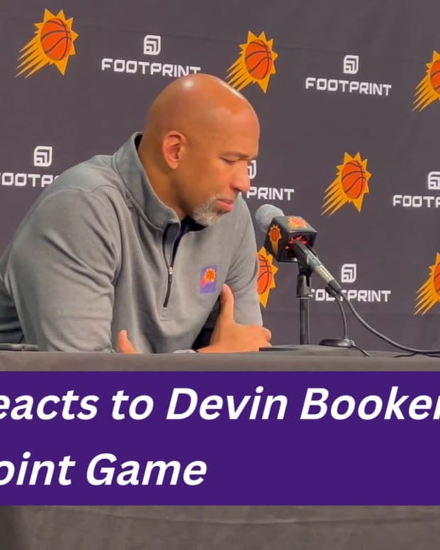 Monty Williams Reacts to Devin Booker's 51-Point Game