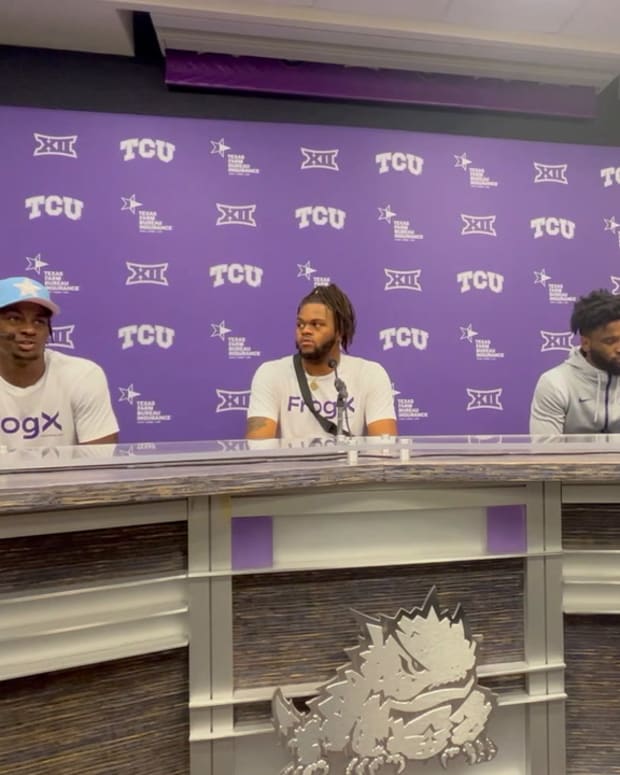 WATCH! Emanuel Miller on TCU's bounce back performance against Kansas State.