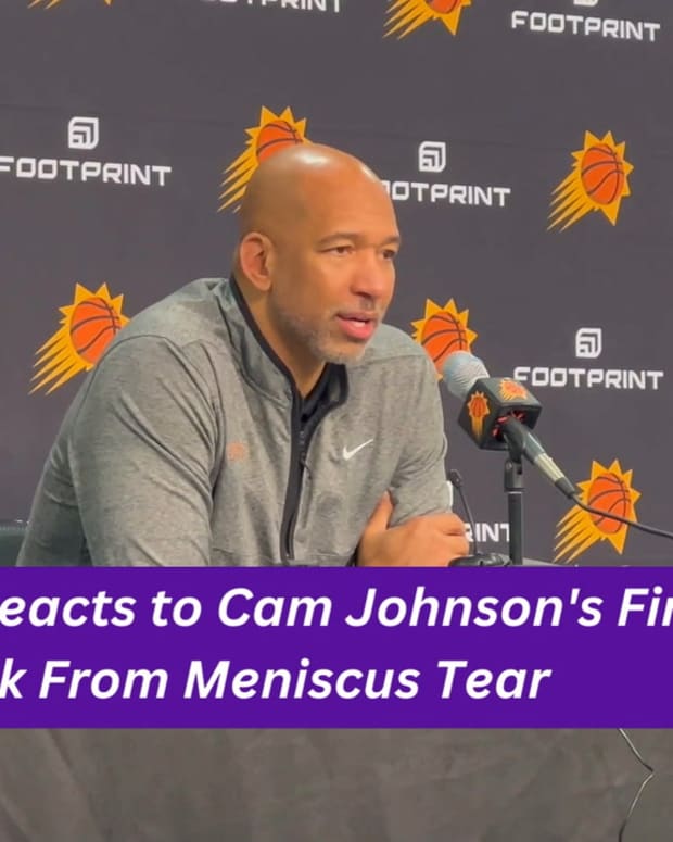 Monty Williams Reacts to Cam Johnson's First Game Back From Meniscus Tear