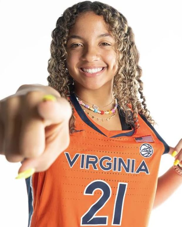 Virginia women's basketball signee Kymora Johnson has been selected to play in the 2023 McDonald's All American Girl Game.