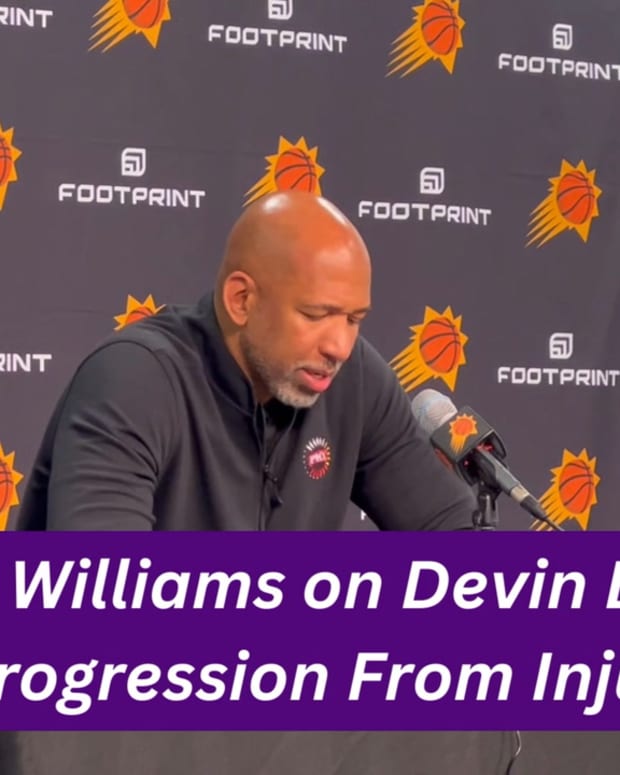 Monty Williams on Devin Booker's Progression From Injury