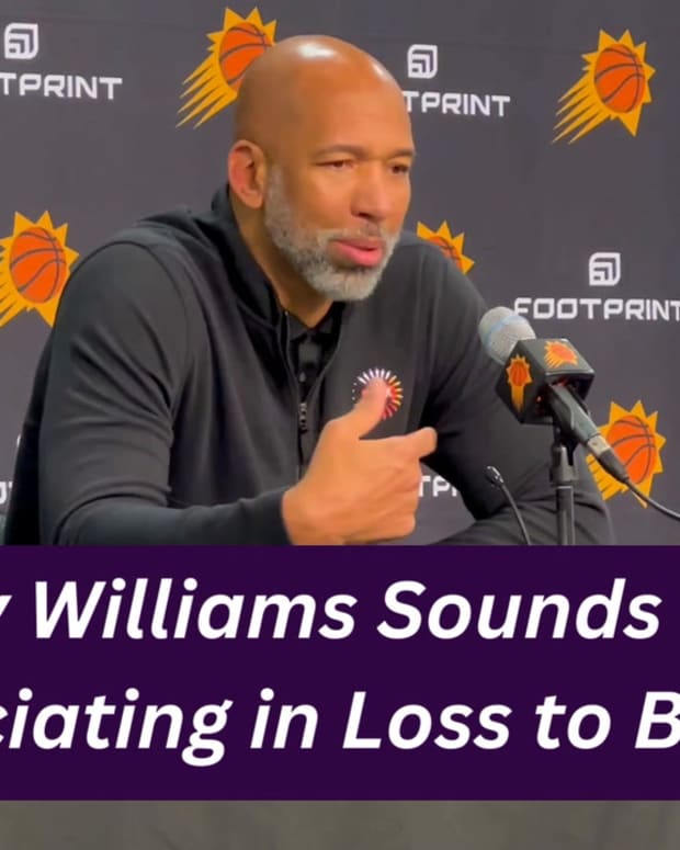 Phoenix Suns Coach Monty Williams Frustrated With Officiating in Loss to Milwaukee Bucks
