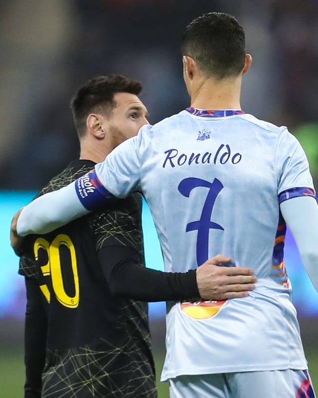 messi and ronaldo wallpaper