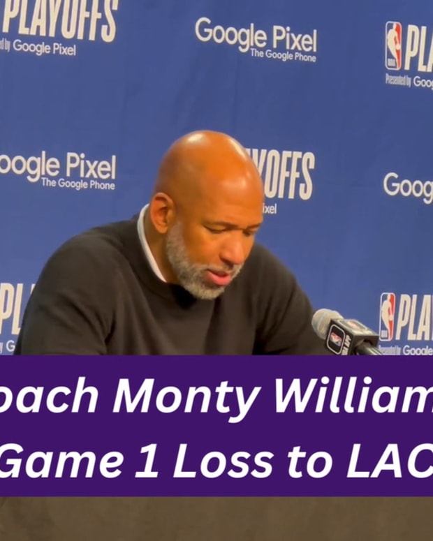 Phoenix Suns Coach Monty Williams After Game 1 Loss to Los Angeles Clippers