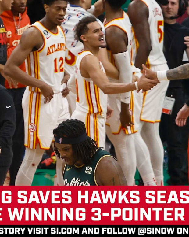 Trae Young Saves Hawks Season With Game Winning 3-Pointer