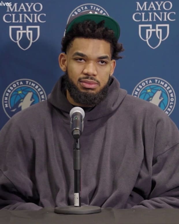 Karl-Anthony Towns on being a leader and franchise player
