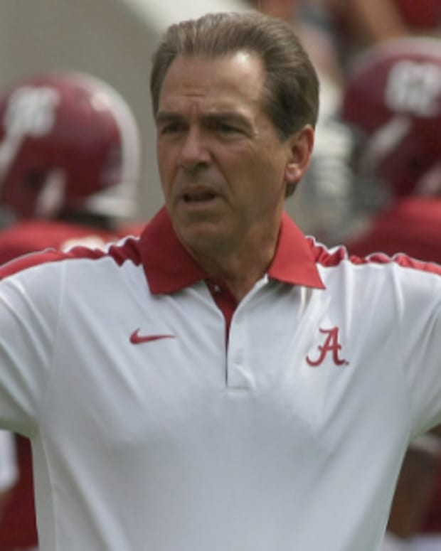 Nick Saban has led Alabama to domination in the Top 25 college football rankings and the national championship race.