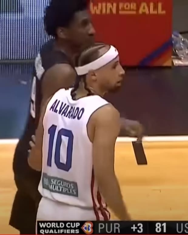 Alvarado at FIBA