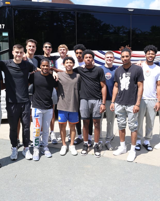 The Virginia men's basketball team departs for its 10-day exhibition tour in Italy.