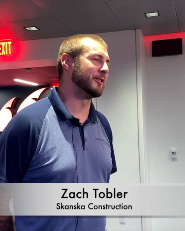 Zach Tobler Locker Room Discussion