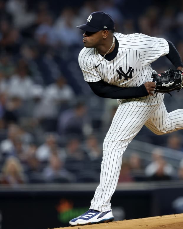 New York Yankees SP Luis Severino pitching in return from injured list