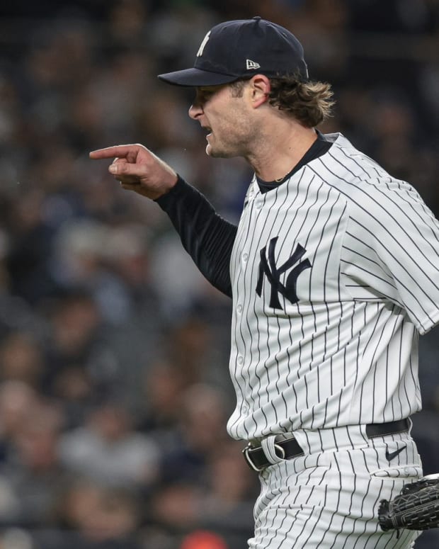 New York Yankees SP Gerrit Cole gets ejected