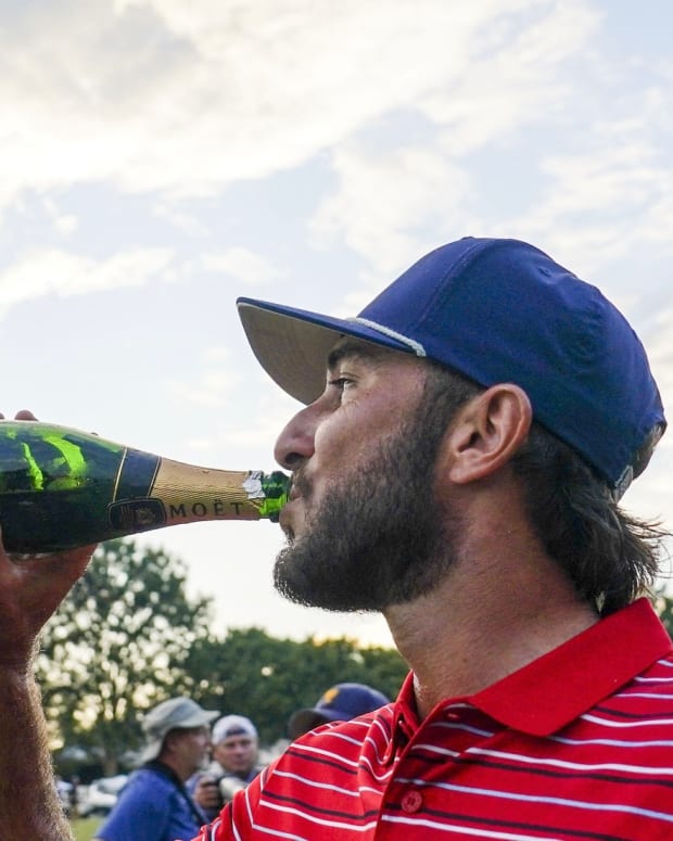 Max Homa drinks up the Americans' victory
