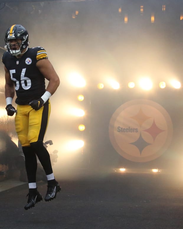 Pittsburgh Steelers pass rusher Alex Highsmith