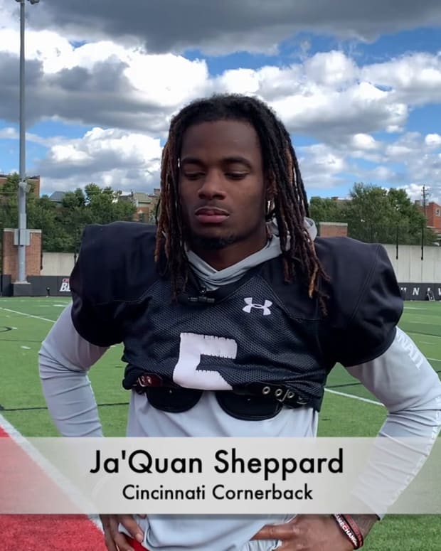 UC Cornerback Ja'Quan Sheppard on his big role, mentality in coverage, and more