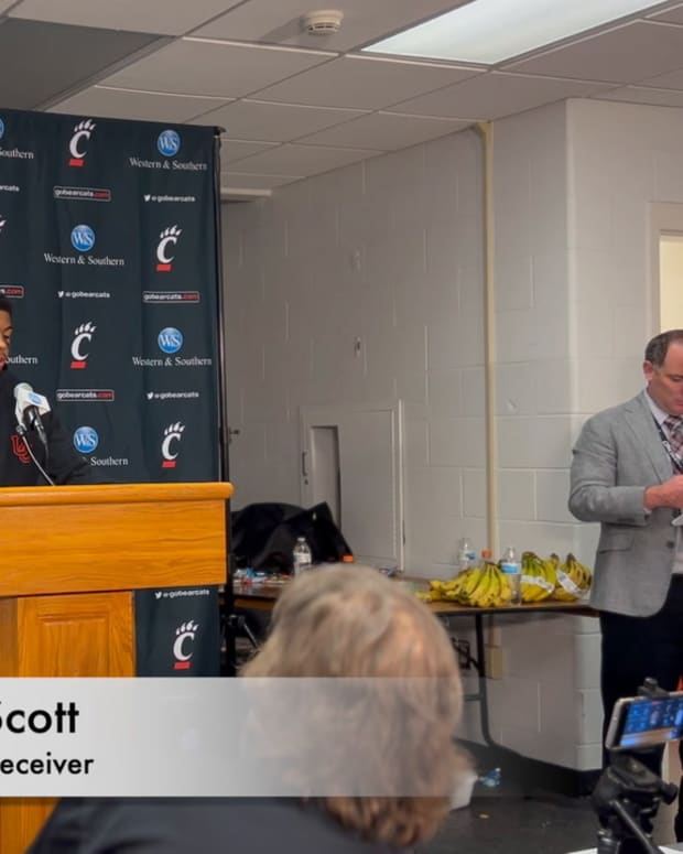 Tyler ScottTre Tucker Miami Postgame All Bearcats