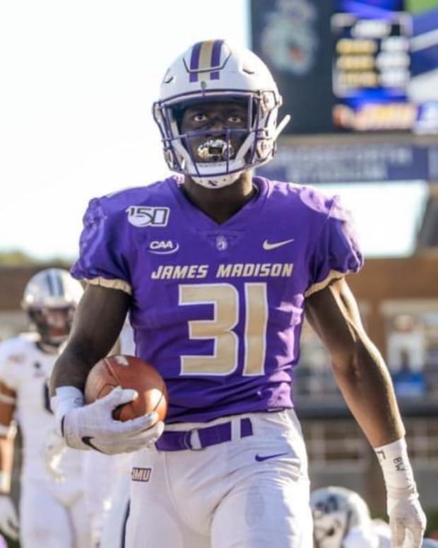 James Madison RB Percy Agyei-Obese