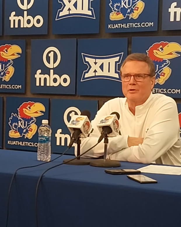 Bill Self Kansas Baylor Postgame Steals and Missed Opportunities