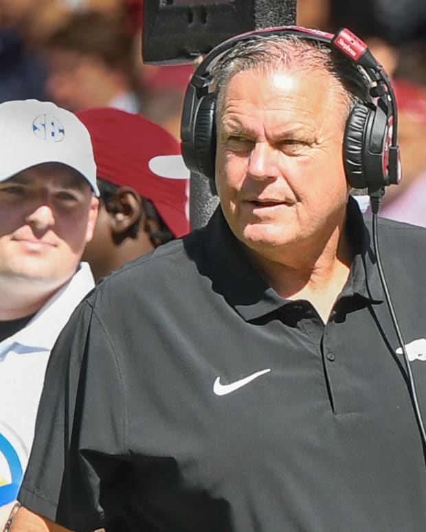 Hogs' Sam Pittman on Alabama Game Sports Illustrated All Hogs News, Analysis and More