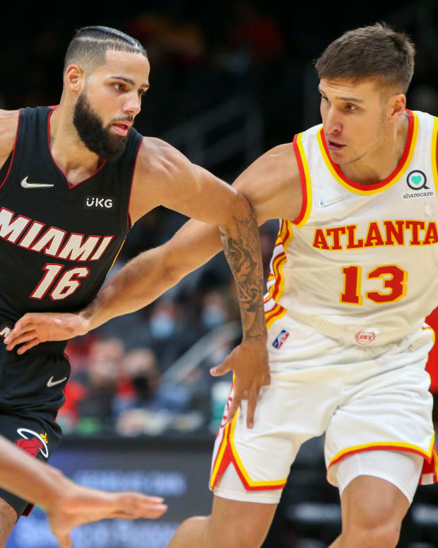 Miami Heat host Atlanta Hawks on Wednesday, January 12, 2022.