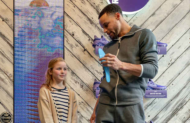 steph curry international women's day