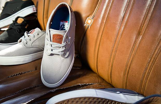 Chima Estate Pro Port White  Sneakers  and Brown Accents Vans Chima Estate Pro (Rubber) Port White UltraCush Sneakers  main image 3