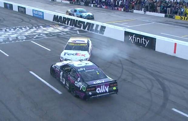 Alex Bowman spins Denny Hamilton, wins at Martinsville Speedway - Vimarsana News
