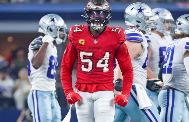 LaVonte David stepped up against the Cowboys 