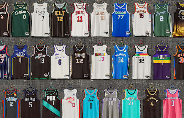every nba uniform